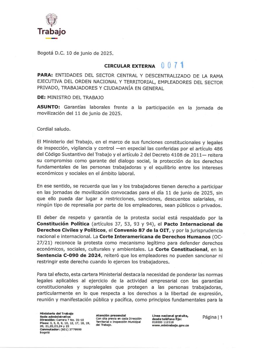 MinTrabajo tweet media