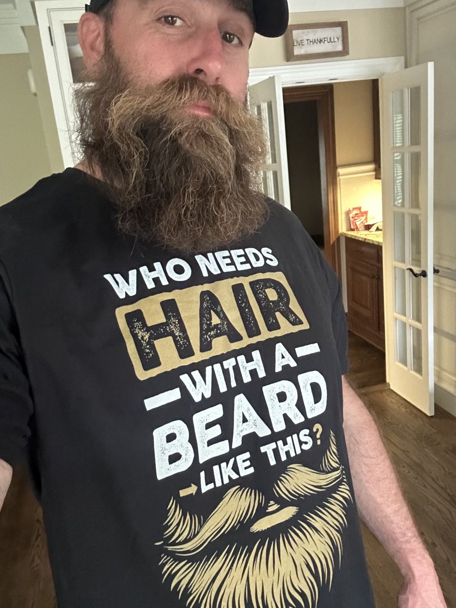 bkeisel99's tweet image. Friend of mine gave me this shirt. Do you agree? 
#BeardGang #DaBeard #GrowStrong #SteelerNation