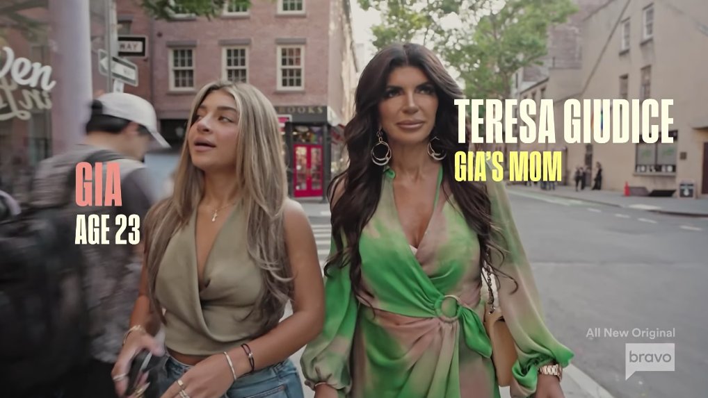 The queen of New Jersey, Teresa Giudice, is back on Bravo on #NextGenNYC with her dorter, Gia! We won!
