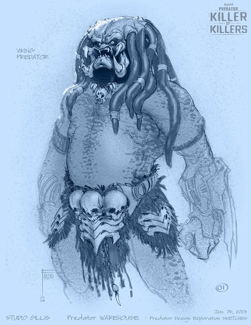 yautjahypeguy's tweet image. SOME KILLER OF KILLERS CONCEPT ART IS FINALLY HERE!!!
art by Farzadart