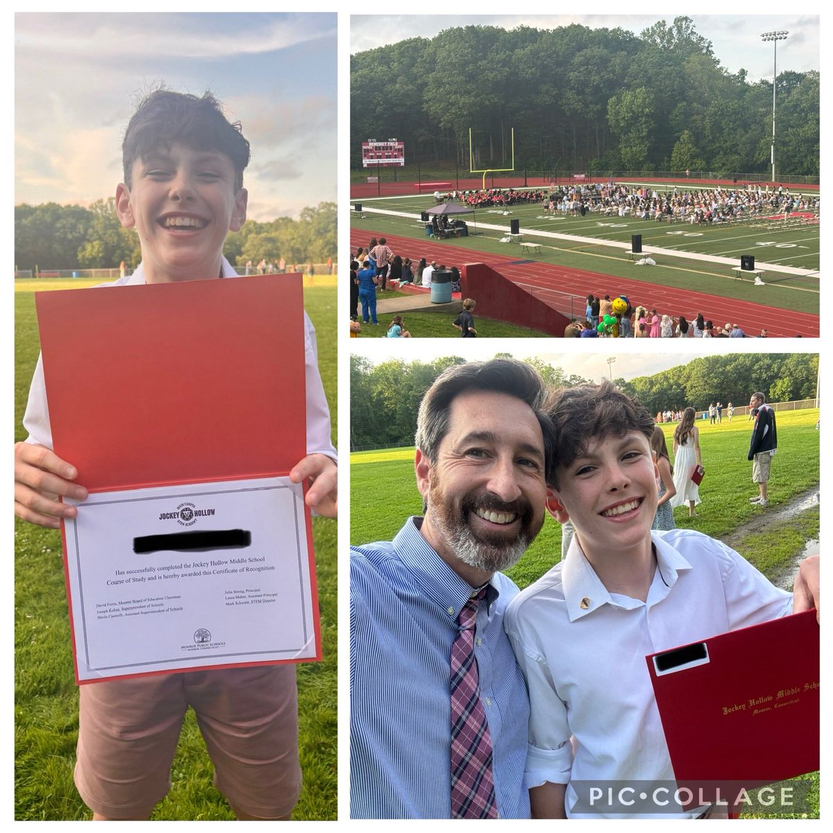 MattMcFarland3's tweet photo. Congrats to the Class of 2025 & especially this middle school Grad!! π¨βπ Way to go! #UncleMatt https://t.co/zzIzUy7t0V