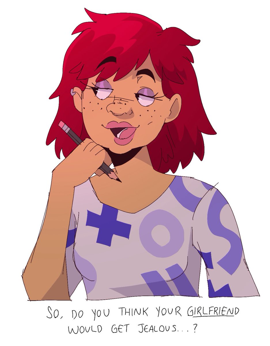 I can’t believe my last bojack post blew up?? THANKS TWITTAAAAAA!! Here’s an Emily! Because I love her and I think her and todd would have made an amazing couple if their sexual needs aligned #BoJackHorseman