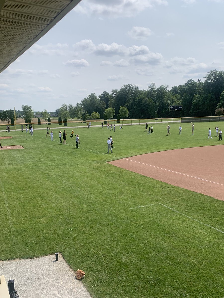 BaseballBotkins's tweet image. Another great day at the field for the Trojans! Day two of baseball camp is in the books. Followed by the Acme team moving to 4-0 on the summer with a 10-6 win over Benjamin Logan. 
Final day of baseball camp tomorrow.

Go Trojans!