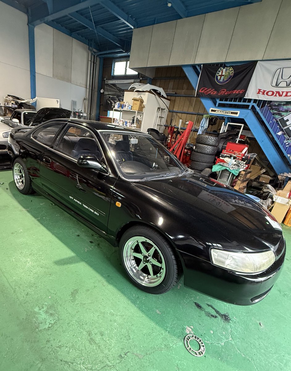 Most_Eng_Cars's tweet photo. アルミをロンシャンにチェンジ🛞✨

#レビン
#ロンシャン https://t.co/UlHAg7rBzD