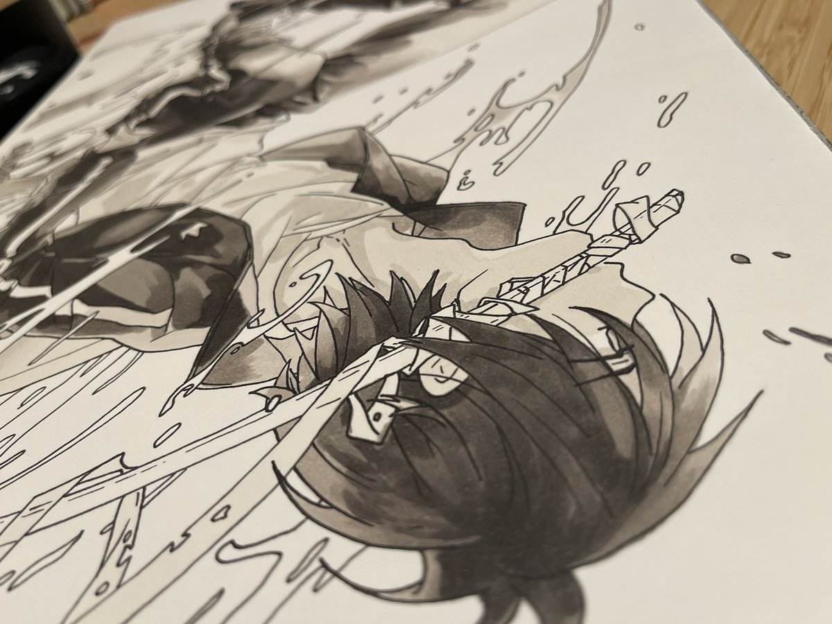 IsaMontenegr's tweet image. Back to working on this #Noragami sketch/drawing ✍️