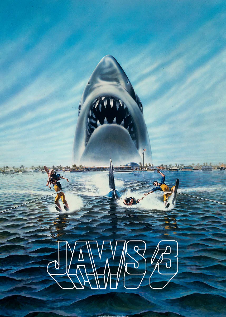 Network_Mike319's tweet photo. 🦈Both me ♥️@mylemonysoul and her mom are in for some more summer fun with a man and woman eating shark that tend to wanna just chomp, chomp, chomp. Continuing on with the Jaw franchise🦈.
🦈#NowWatching #190 Jaws 3 (1983)🦈
♥️#MovieDatewithPaula♥️
🦈#Horrorfam🦈 https://t.co/XqxaHb0LMI