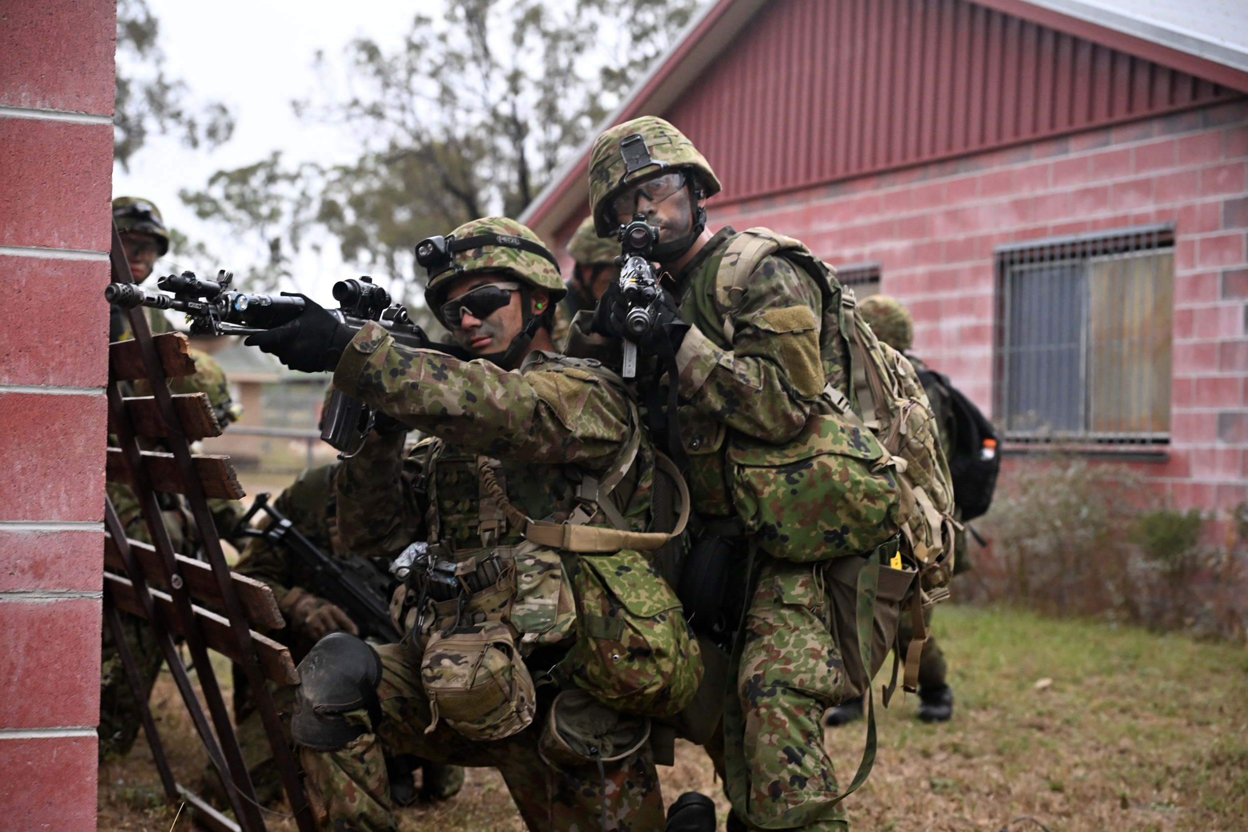 陸上自衛隊 米国射撃訓練参加記念盾 陸上自衛隊 米国射撃訓練参加記念盾