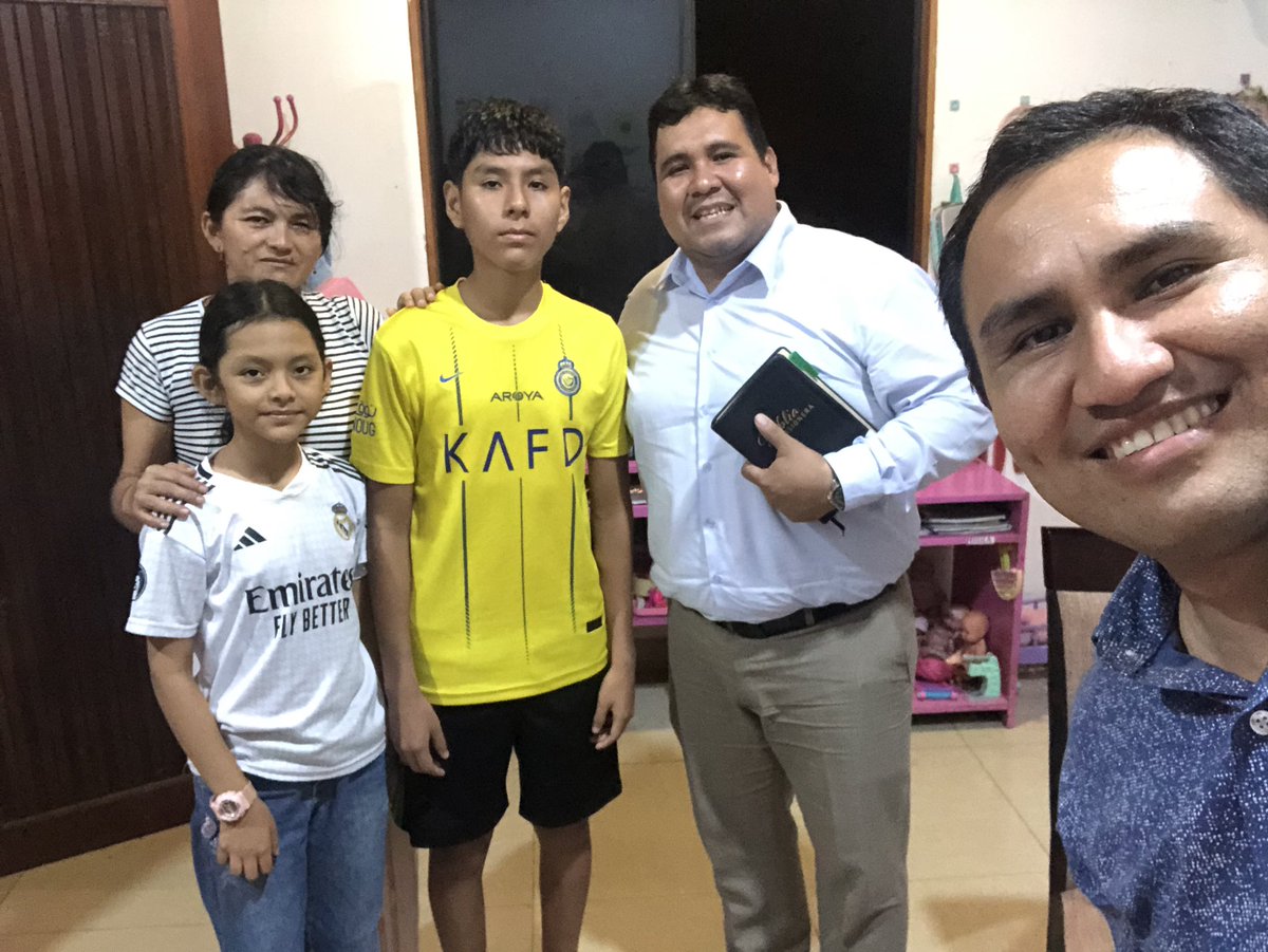 Tardes de visitación y decisiones de bautismos.