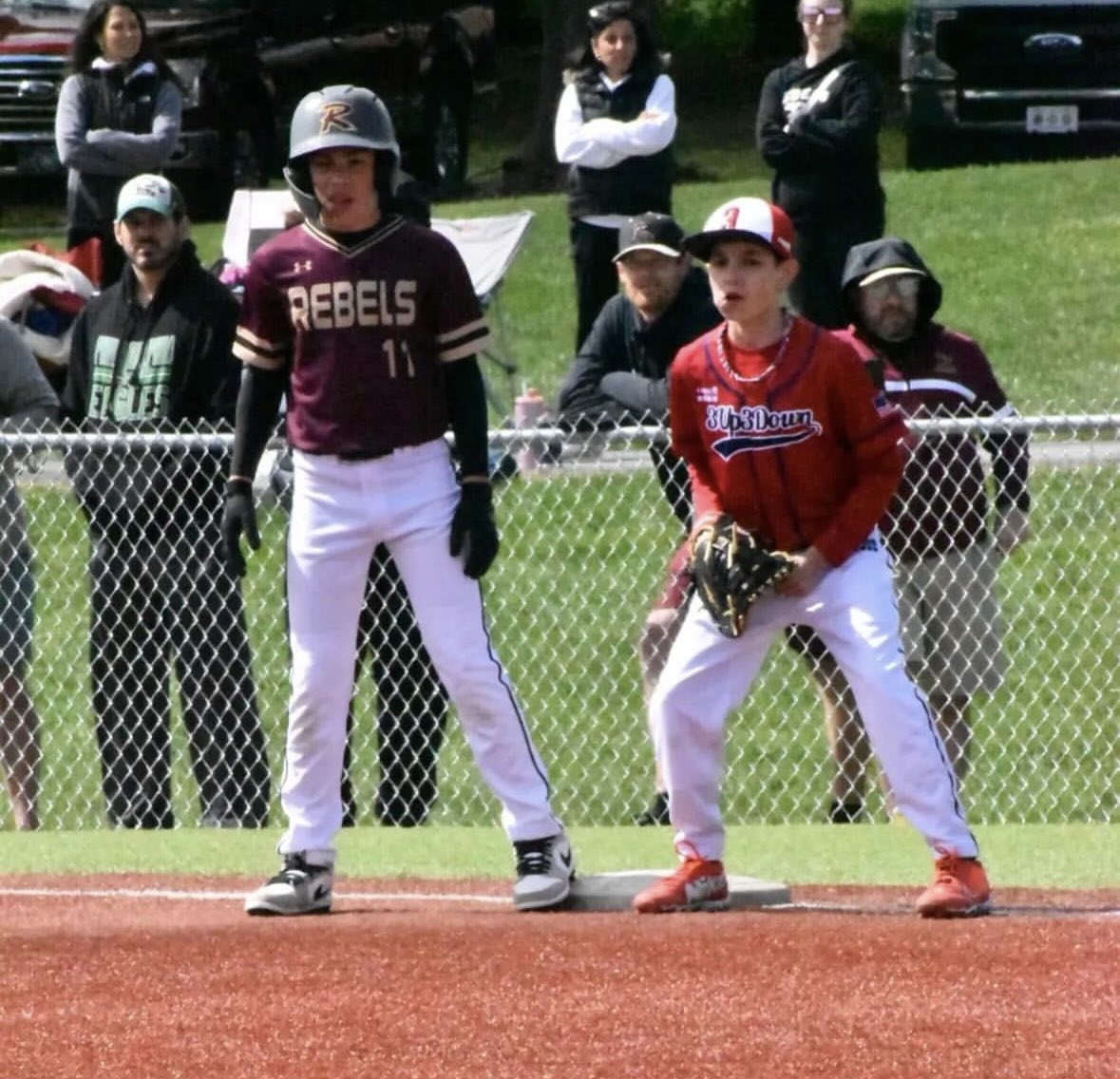 #TravelBall season has been off to a rough start with some heartbreakers, but the kid is quietly having one of his best seasons. Through 3 tourney he’s hitting .615 (only 2 SO), a ton of play-saving picks at 1st, and is throwing a strike % &gt;60 including pitching a complete game.