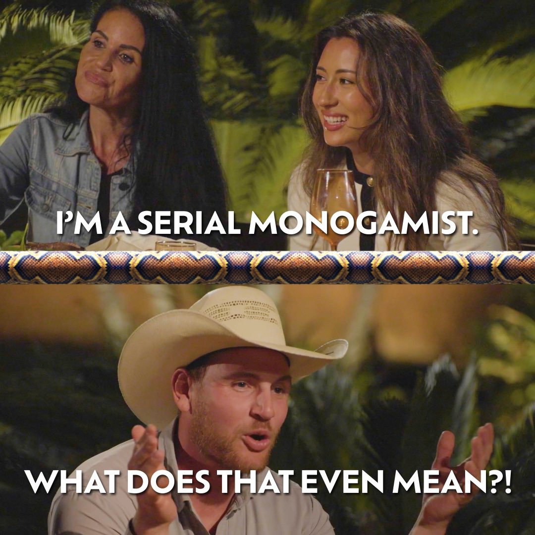 I’m a serial monogamist. <a href="/RealityClubFOX/">Reality Club FOX</a> <a href="/495Prods/">495 Productions</a> #TheSnakeonFox #TheLawyer #fox