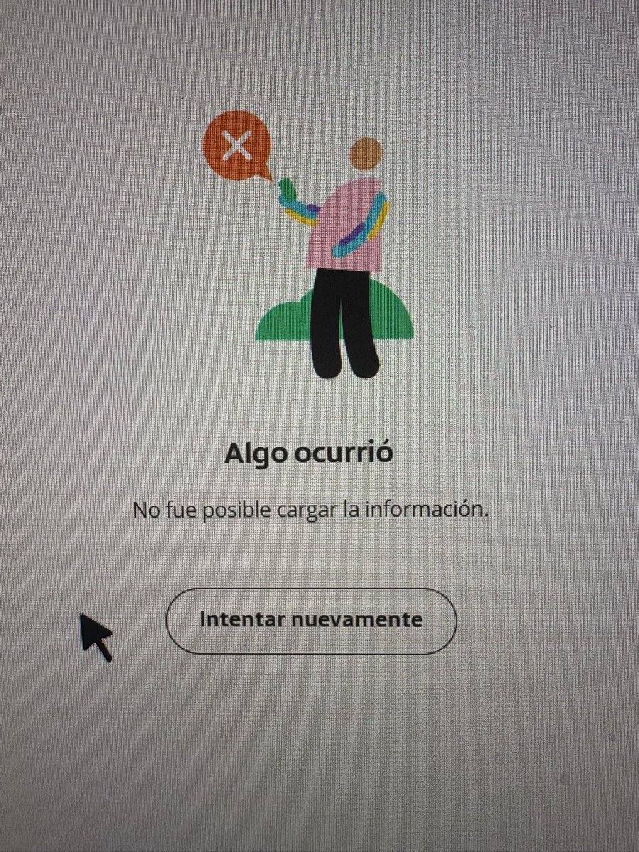 DanielaGG19's tweet photo. @Bancolombia cada que trato de usar la app o entro a sucursal virtual negocios está caído 😣 https://t.co/JCosQoYhzx