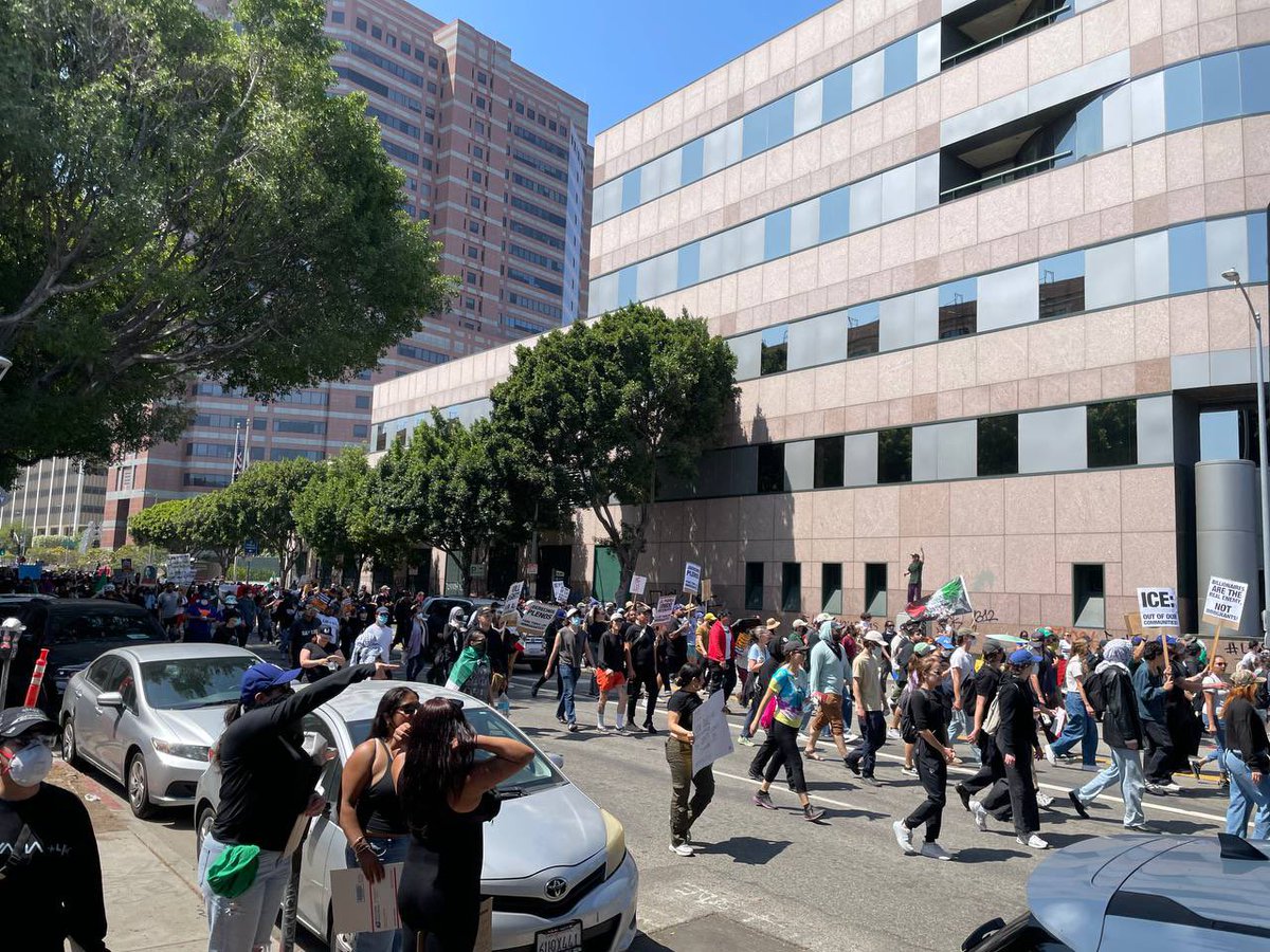 IWGofficial's tweet image. IWG at protests in LA, New York, and Burlington.
