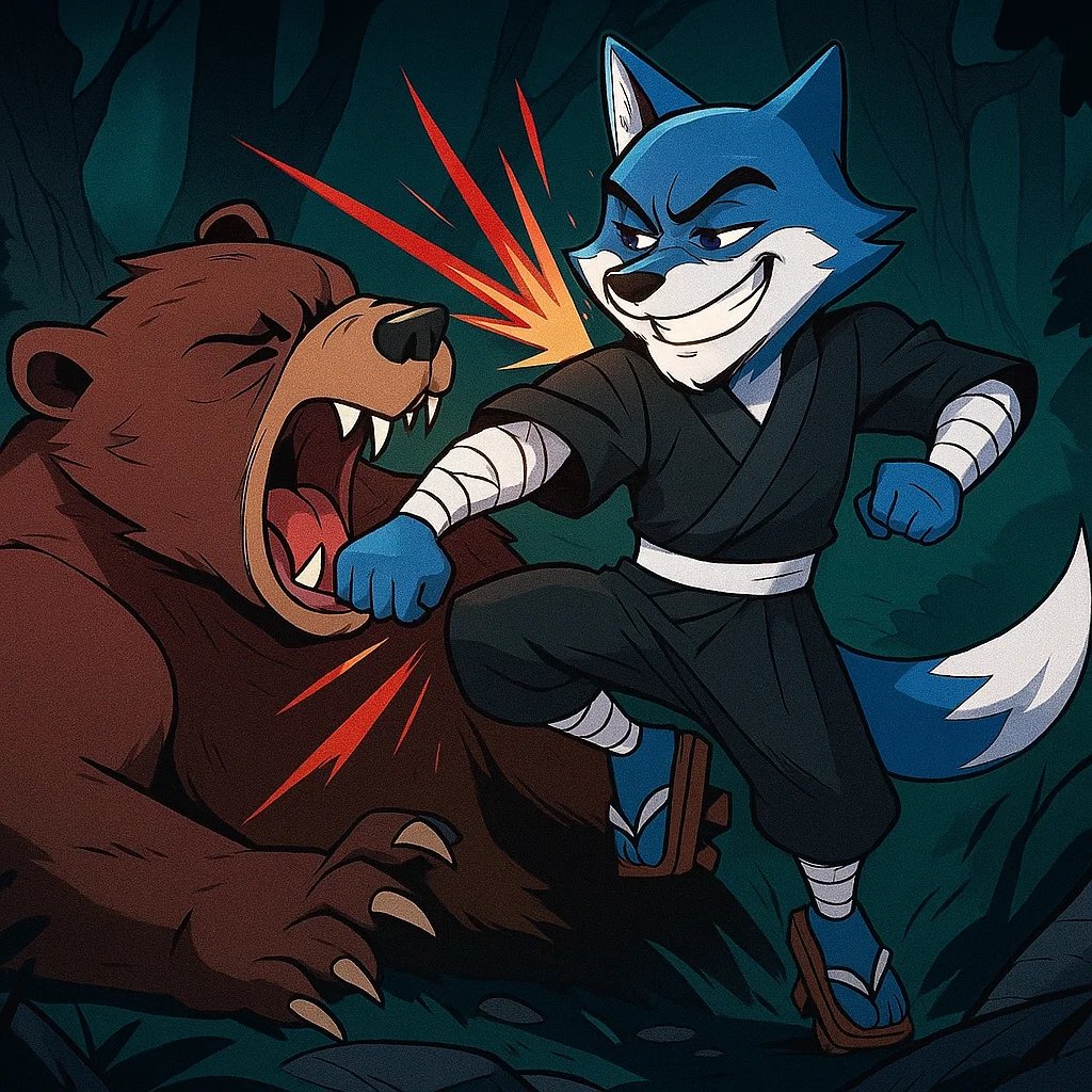 Kokutheshikoku's tweet image. GET RID OF THE BEARS! 🐻💀

STRAP IN  IT&apos;S GAMBA TIME 🎰

$KOKU 🎲