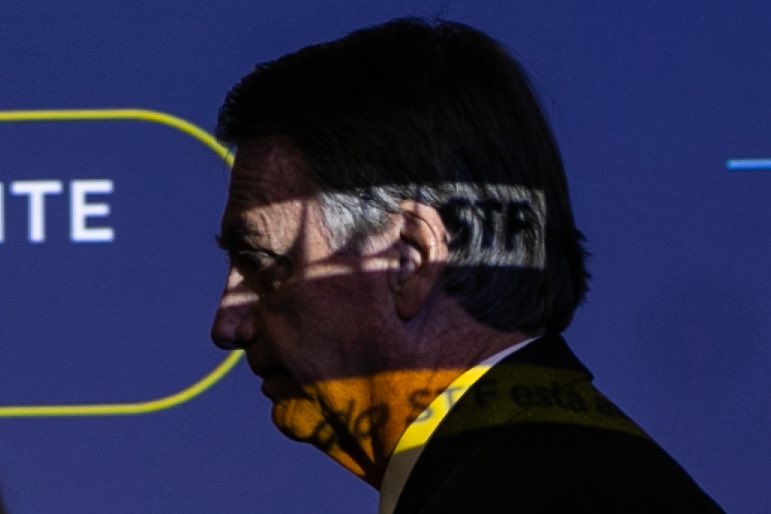 brefsc's tweet photo. Jair Bolsonaro no STF. 📸 https://t.co/mhTl45Tfmx