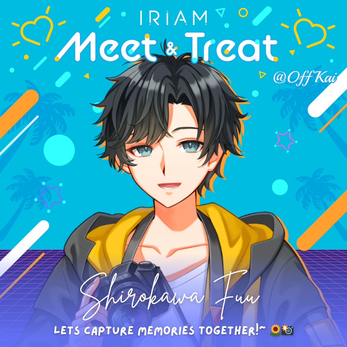 ShirokawaFuu's tweet photo. while i won't be doing the meet and greet-

i'll be participating in the meet &amp; treat event! you can collect cards with Fuu on them, match it with another person and get a cool prize! 

happy hunting!~ 🌻📸

#OffKaiGen4 #IRIAMmeets #IRIAM #IRIAMfs https://t.co/7JDWqfA8xB