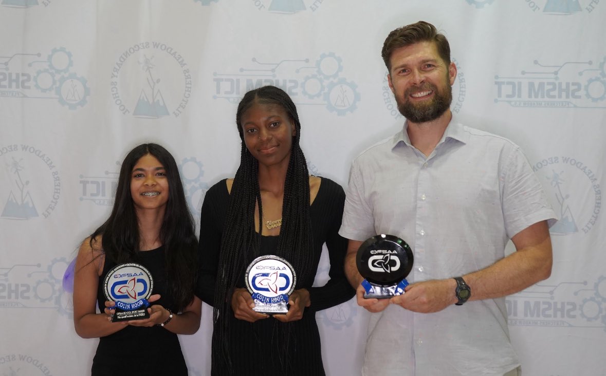 2025 <a href="/fmssarrows/">Fletcher's Meadow S.S.</a> OFSAA Colin Hood Award Winners 🩵🏆🚨🎖️