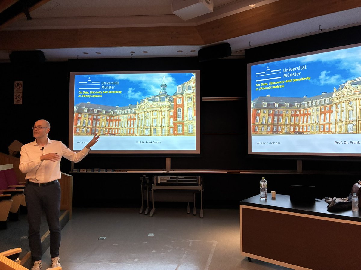 Now I am attending a lecture by Prof. Frank Glorius <a href="/GloriusFrank/">Frank Glorius</a> at Science Tokyo. He is the supervisor of our former visiting student, Fritz Paulus.