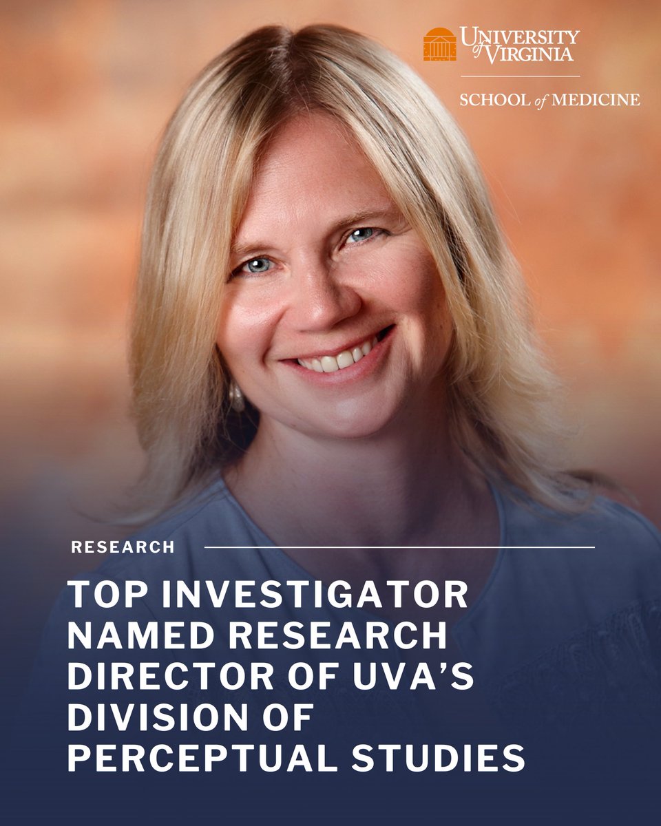 Julie Exline, PhD, a leading expert on spiritual struggles and extraordinary experiences, has been named research director of <a href="/UVA/">UVA</a>’s Division of Perceptual Studies. She’s published more than 230 works, including over 25 on anomalous experiences. 

📘 bit.ly/4mSSkhA