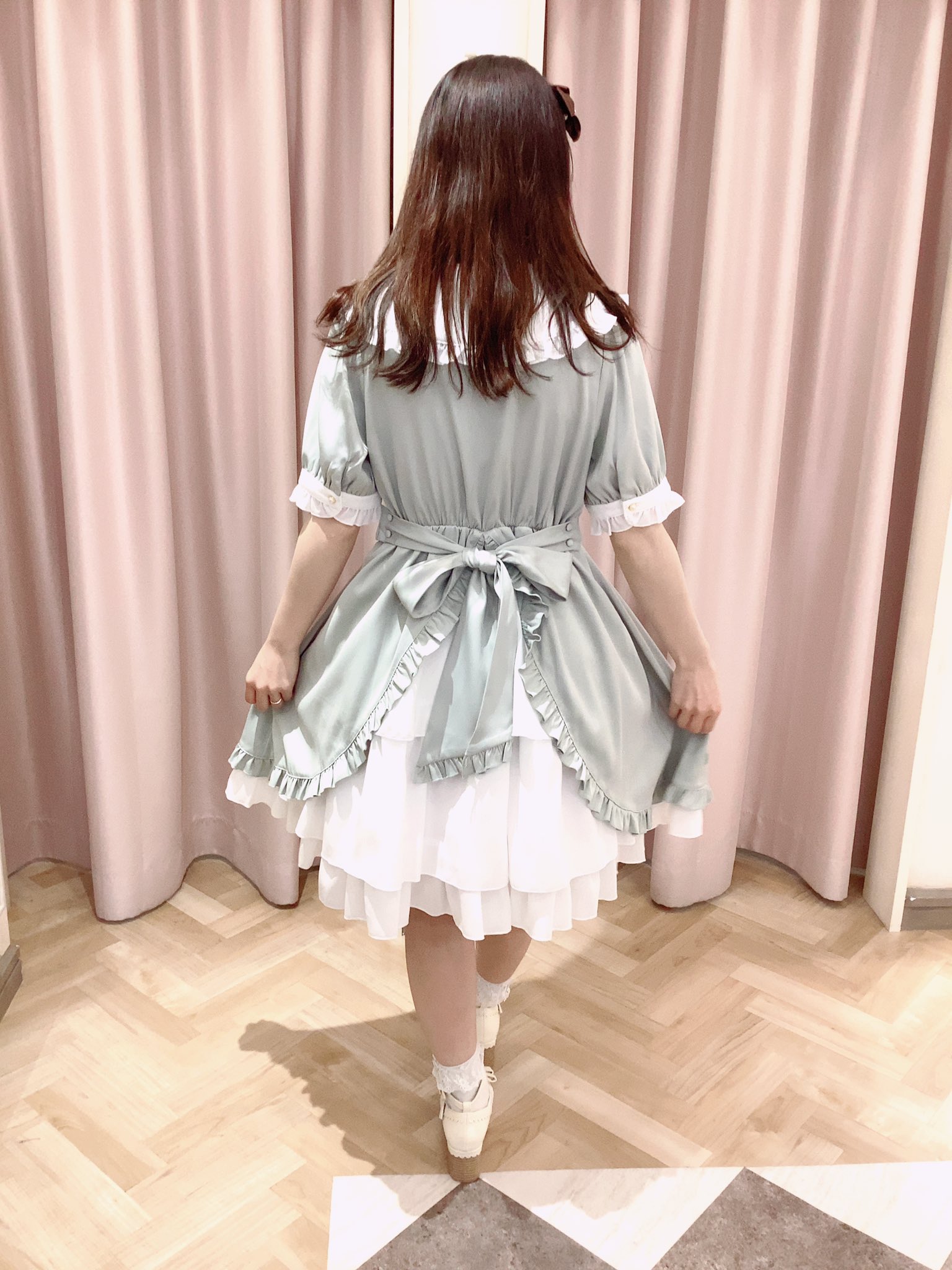 アマベル Melty Ice cream ワンピース　グリーン アマベル Melty Ice cream ワンピース グリーン