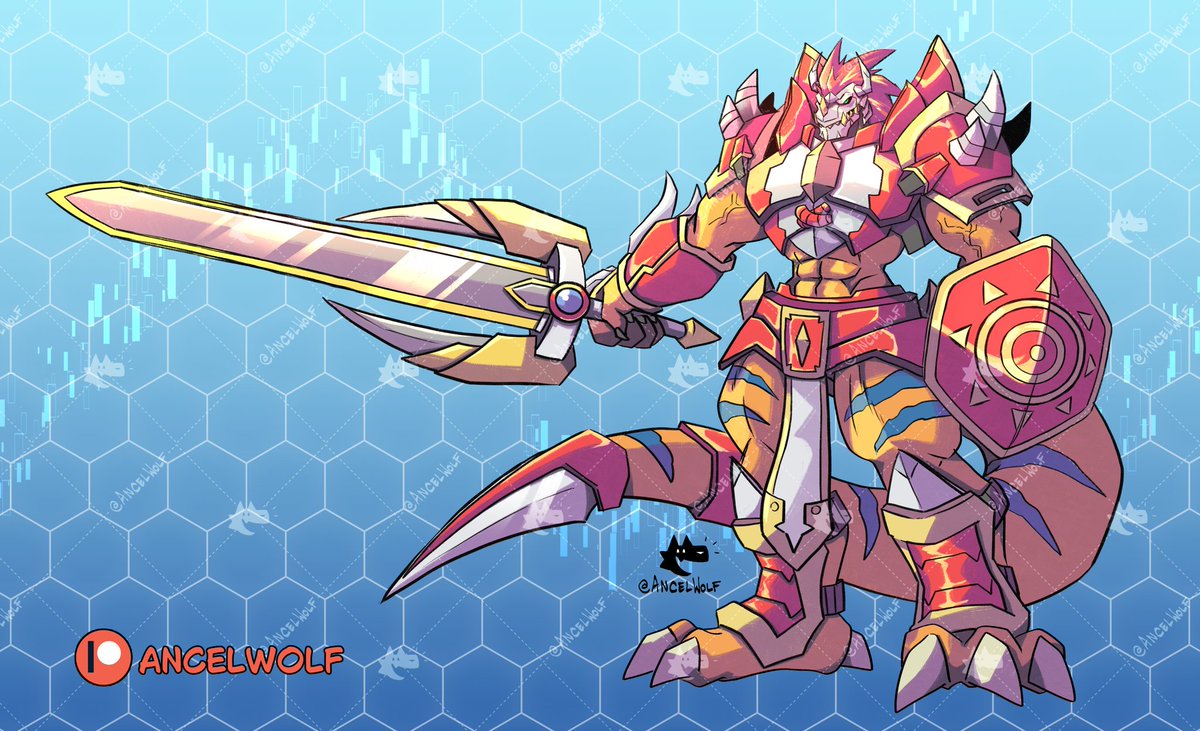 Hi! Here we go with a new work for @/Lethal_02 of their digi OC OmegaGreymon, this one was a challenge but it was fun to do UvU  

Thanks for the support, the likes and comments are always appreciated UvU

#Digimon #デジモン