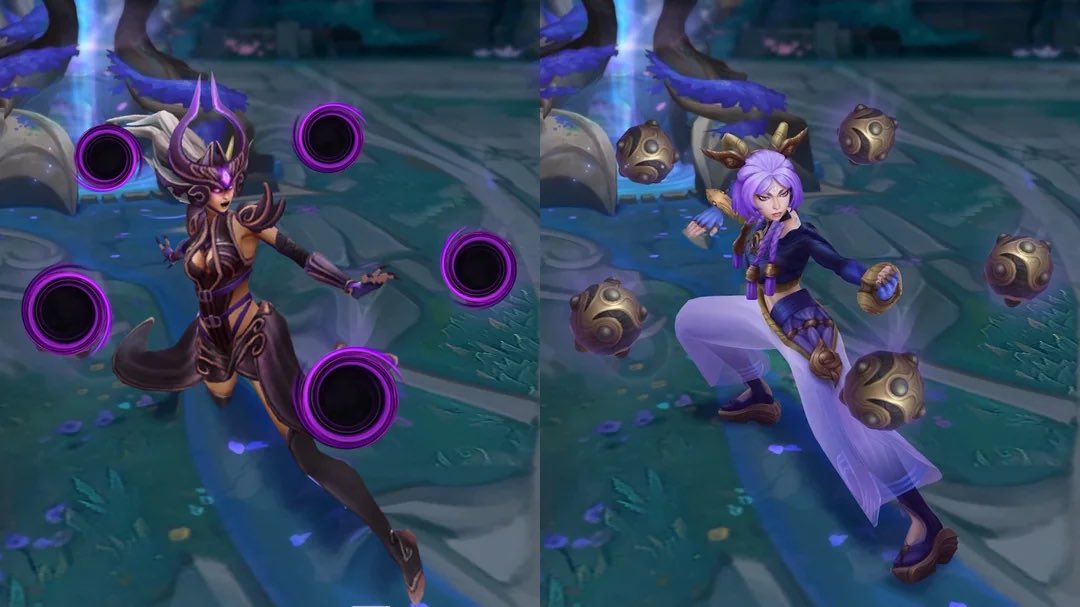 RiotSyndra's tweet image. I WAS WILLING TO ACCEPT IRELIA BEING ORBITED BY BLADES… BUT I HAVE JUST LEARNT THAT THE SHRINE MAIDEN YUNARA HAS COPIED MY BALLS!

𝗕𝗔𝗟𝗟𝗦 𝗔𝗥𝗘 𝙈𝙔 𝗦𝗣𝗘𝗖𝗜𝗔𝗟𝗧𝗬 !!!

I SHALL IN DUE COURSE HAVE TO ASSESS WHETHER SHE IS WORTHY OF ME SHARING THE PRIVILEGE…