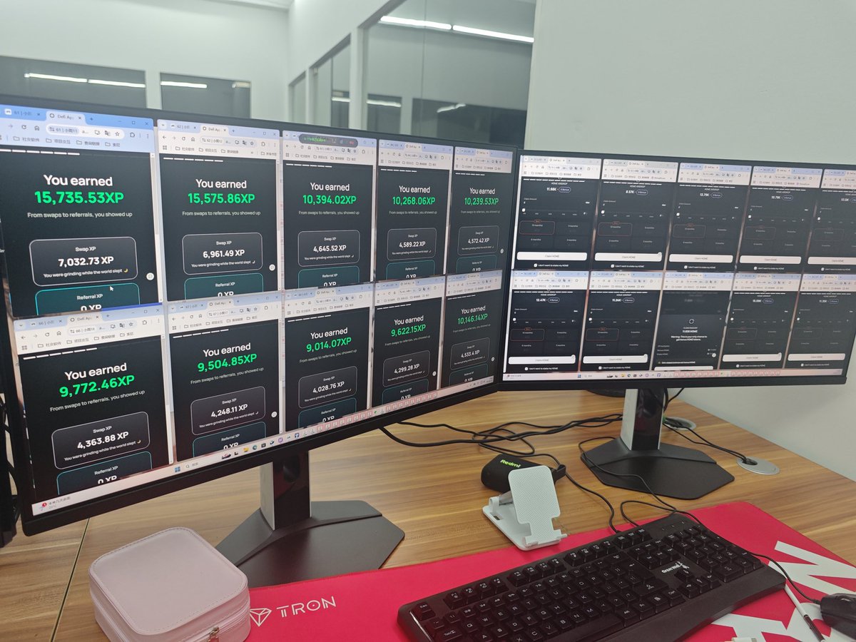 DeFiApp的菜收完了，总量1000来万个币出头。

低保号平均6k币一个号，精品点的平均1.2～1.5万币左右。

可惜主号的40万个币卖飞了，😩😩下次我再也不到手就甩了，我错了。