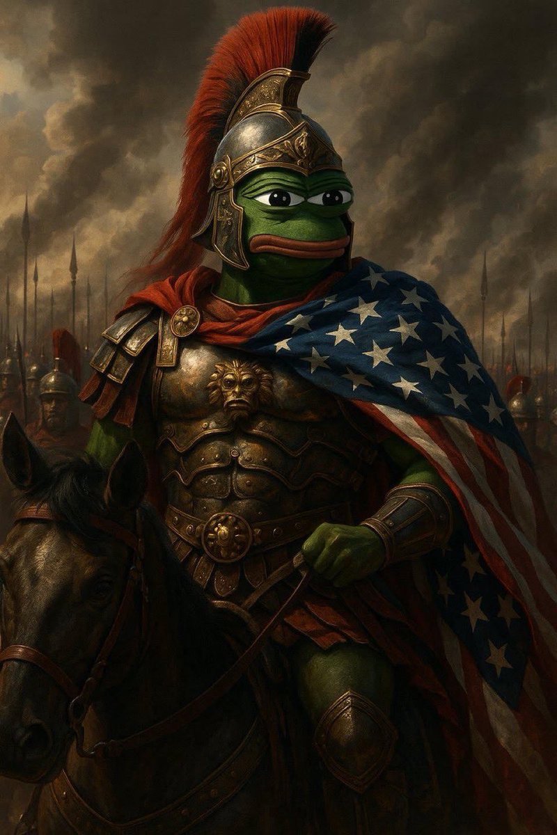 MatuteAdria's tweet photo. @HTX_Global $KEKIUS MAXIMUS @KekiusCto 
Emperor Kek https://t.co/izacgzePkn