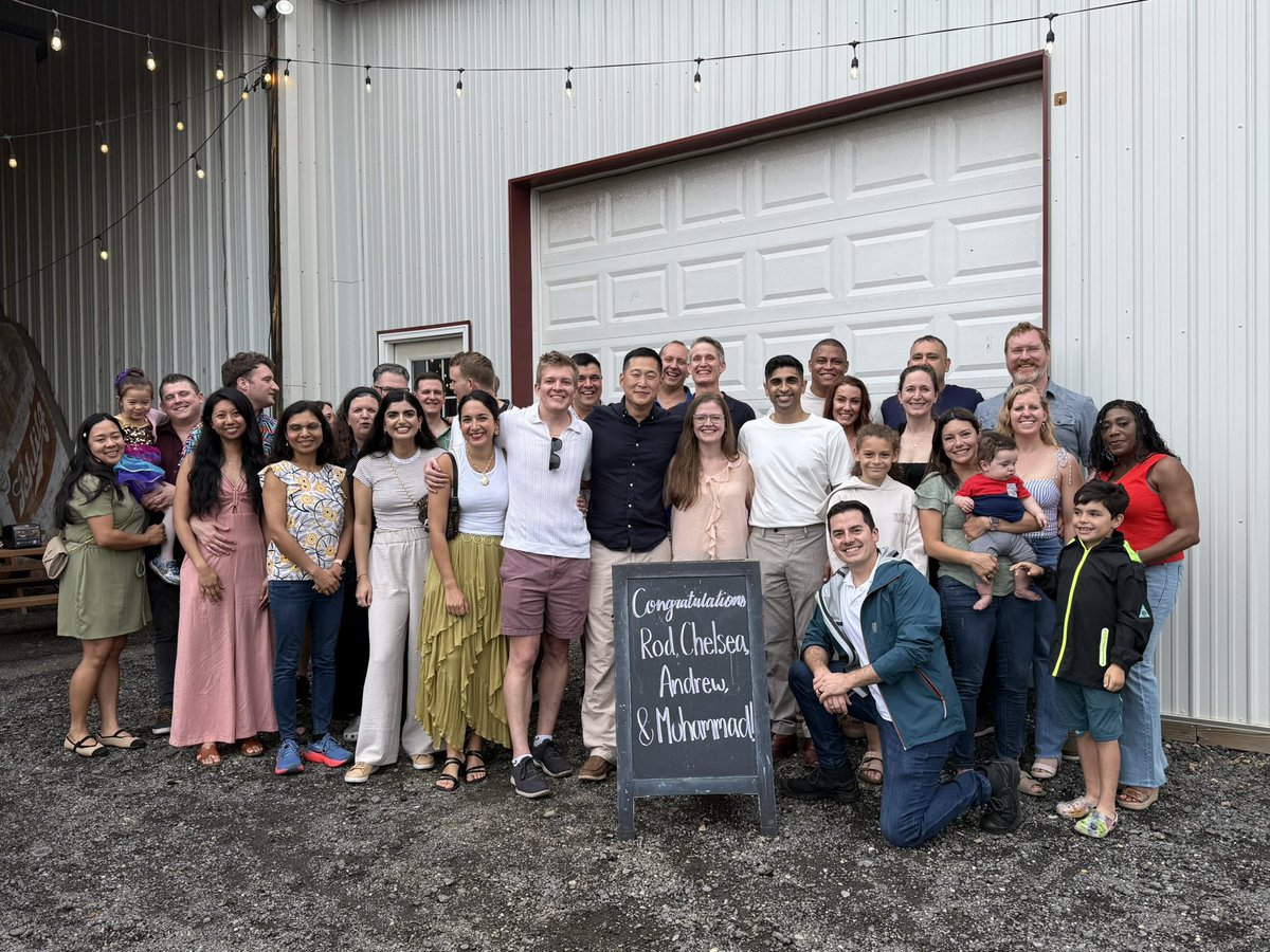 The 2025 GI Fellow grad event <a href="/loneoakbrew/">Lone Oak Brewing Co</a>!! Great times and super proud of these four amazing fellows!