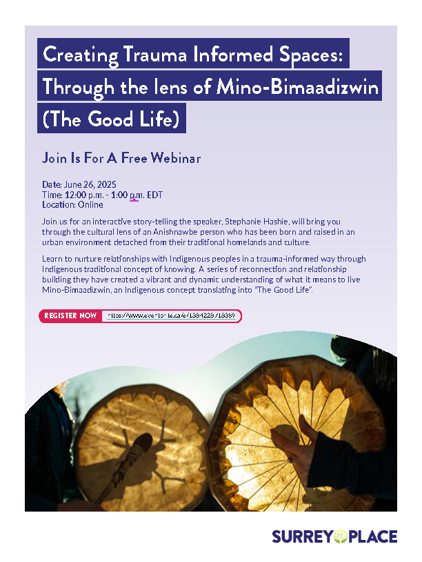 Edwin S.H. Leong Centre for Healthy Children (@leongcentre) on Twitter photo ✨Don't miss out! On June 26, join <a href="/SurreyPlaceON/">Surrey Place</a> for a webinar on the best practices for establishing relationships with Indigenous peoples through the traditional concept of knowing. Sign up: eventbrite.ca/e/creating-tra… ✨Don't miss out! On June 26, join <a href="/SurreyPlaceON/">Surrey Place</a> for a webinar on the best practices for establishing relationships with Indigenous peoples through the traditional concept of knowing. Sign up: eventbrite.ca/e/creating-tra…