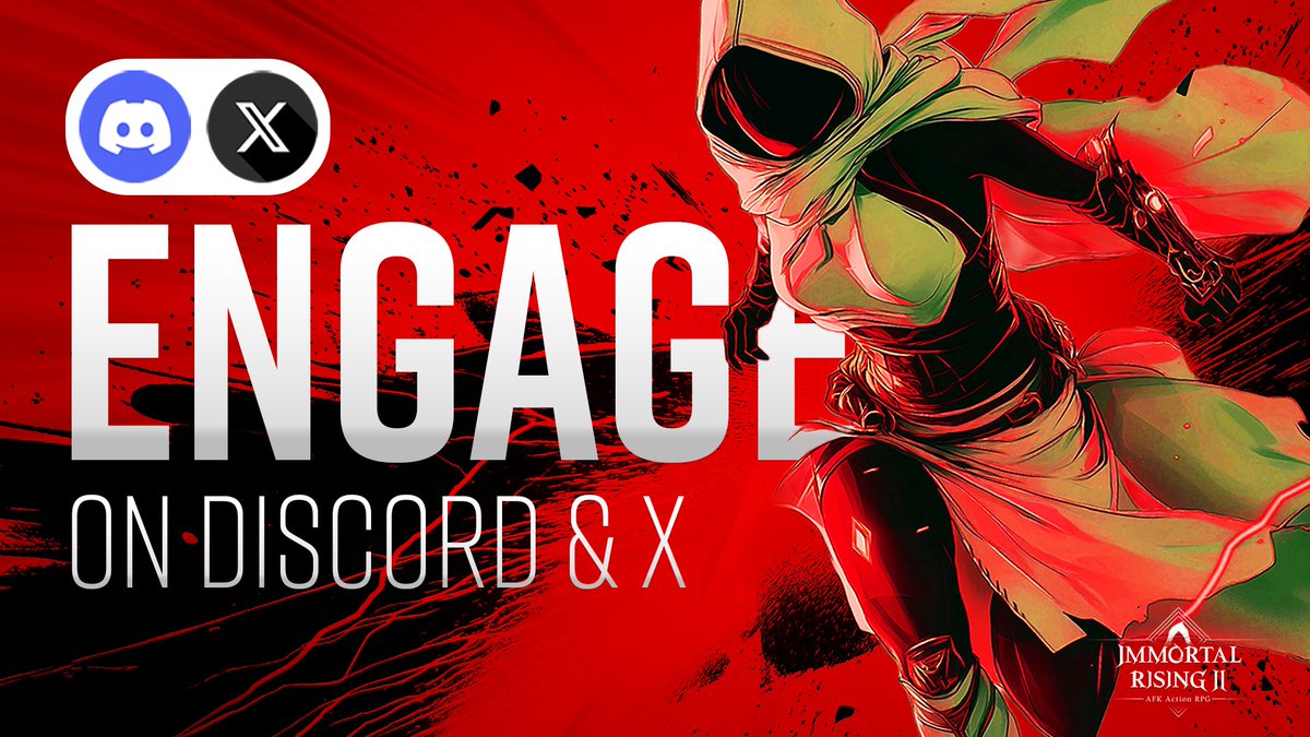 immortalrising2's tweet image. ⚔️ The Engage Program Returns
- A new cycle begins—all past points are gone!
- Stand out. Rise through the ranks!
- Earn up to 500 $IMT by proving your presence!
✅ Visit Discord Now: discord.gg/immortalrising2