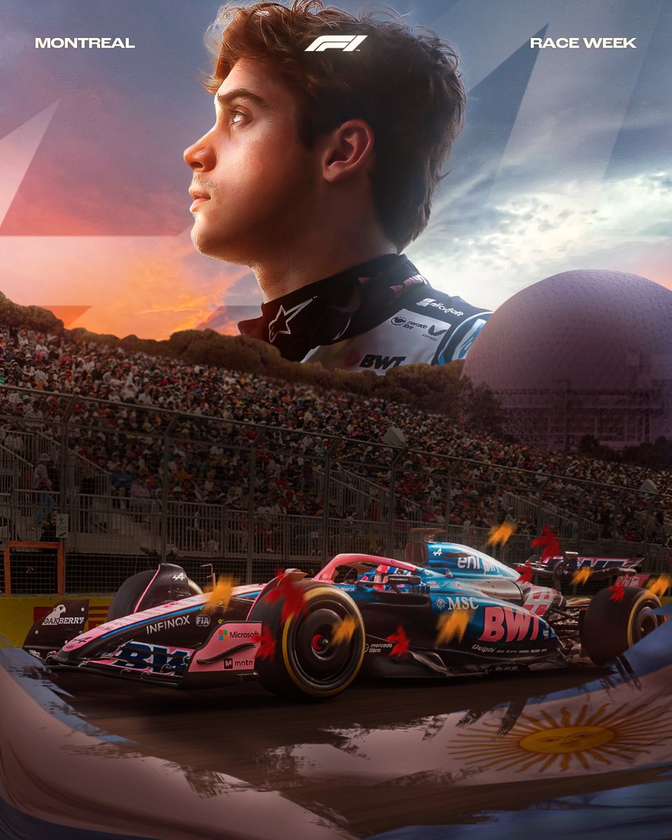 Race Week 🇨🇦 <a href="/FranColapinto/">Franco Colapinto</a> <a href="/AlpineF1Team/">BWT Alpine Formula One Team</a> 

All support is appreciated