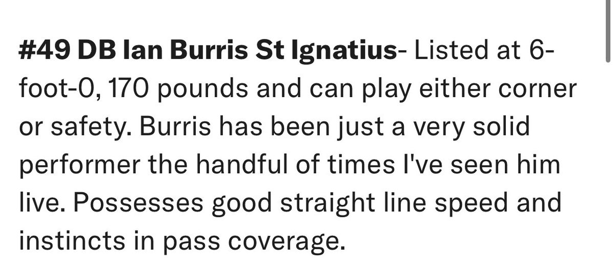 Ianbur7's tweet image. Thank you @EDGYTIM for the write up on my performance at north central!
@IgnatiusFB @CoachMmiller15 @PrepRedzoneIL @bench424nmore