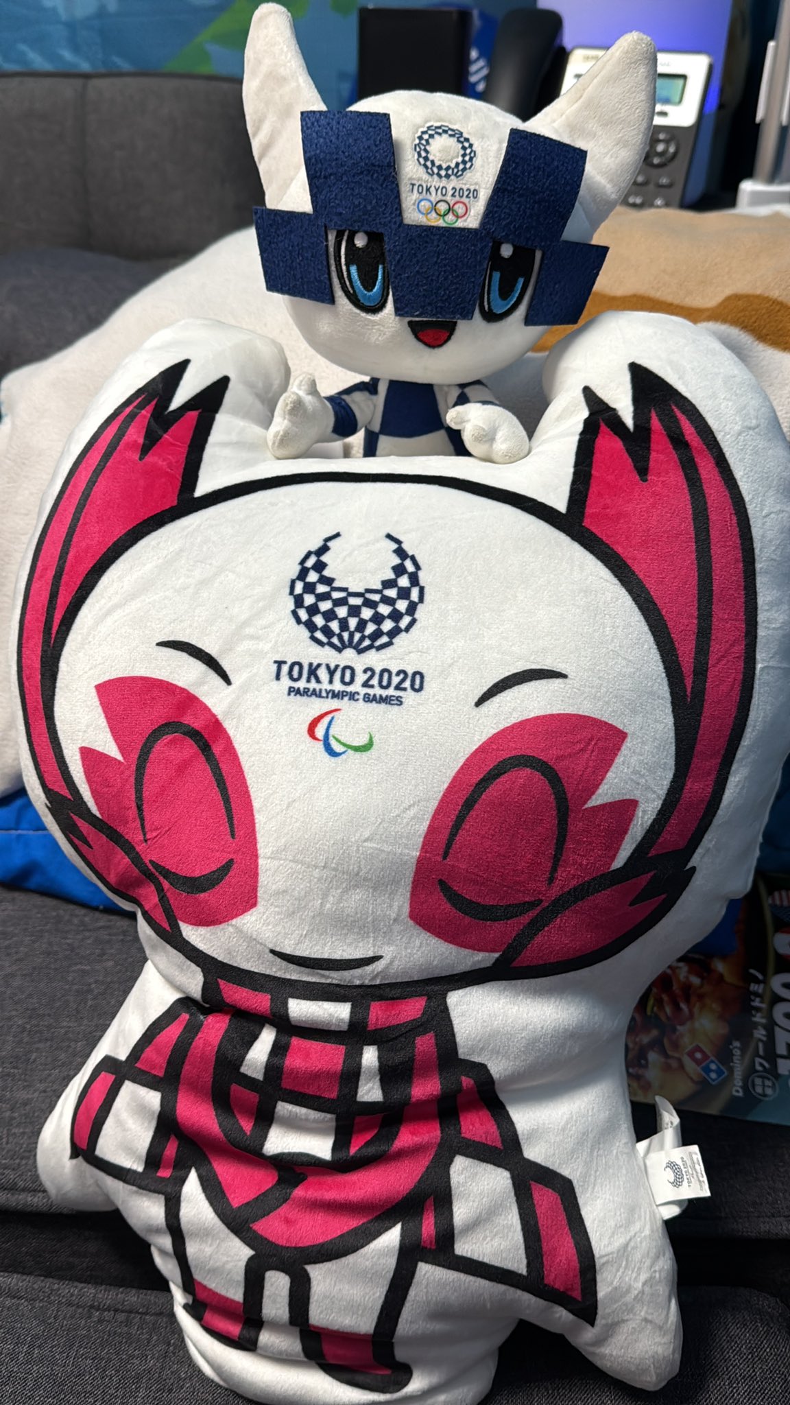 【新品】東京オリンピック ソメイティ ぬいぐるみ 特大 全長130cm 新品】東京オリンピック ソメイティ ぬいぐるみ 特大 全長130cm