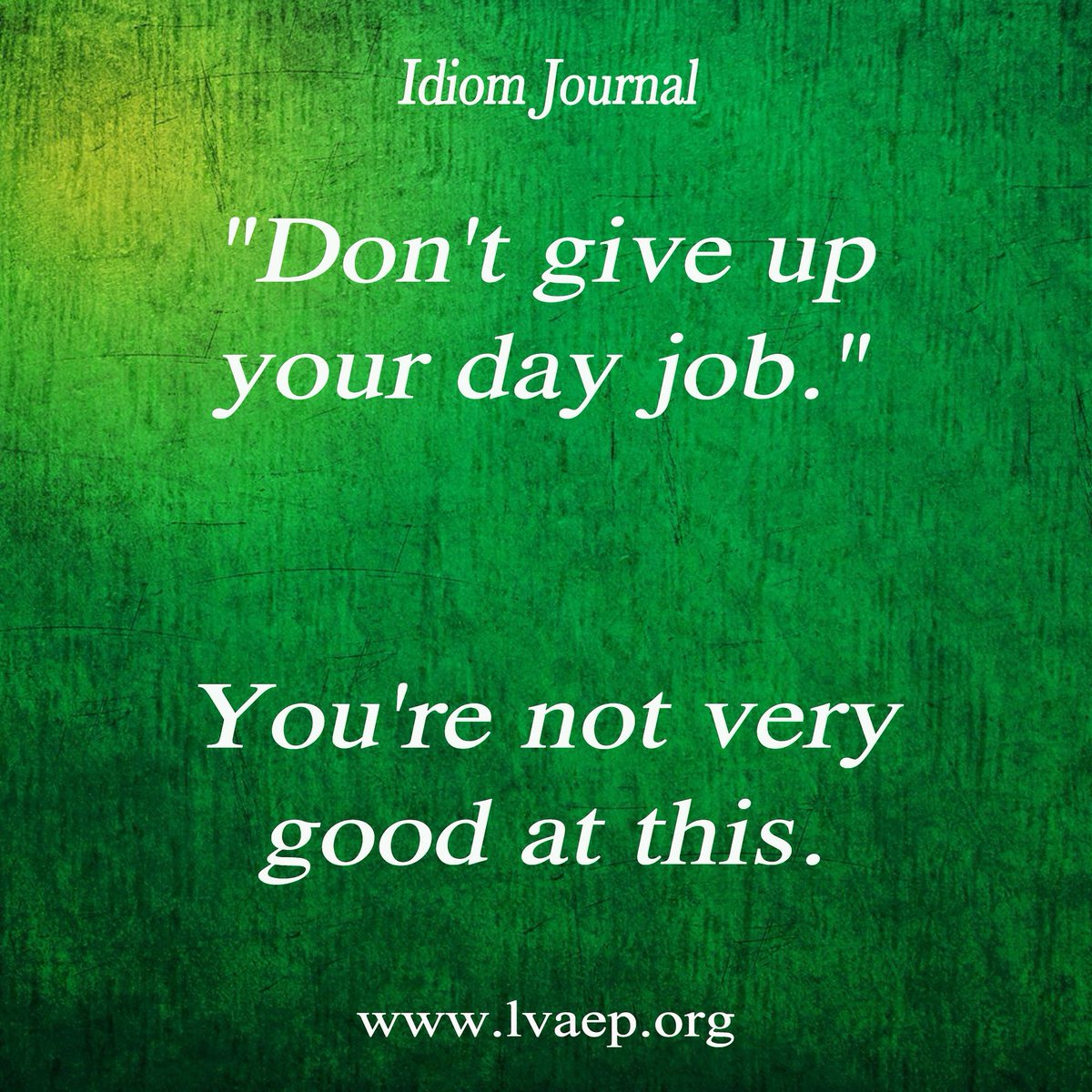 lvanewark's tweet image. #TuesdayTipsESL #ESLclass #literacy #learningenglish #idioms #EnglishIdioms #literacymatters