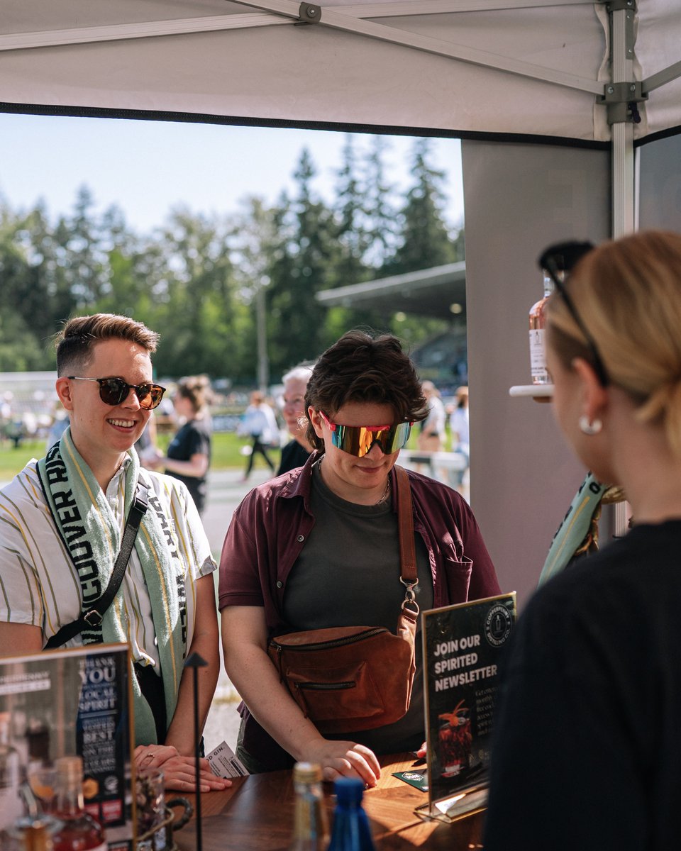 VancouverRiseFC's tweet image. Know before you go Wednesday ⬇️
 
📣 Girl Dad Match
🕶️ New exclusive merch
⛳️ Mini putt in the Fan Zone
🐐 Christine Sinclair signing (6:30-7pm)
🧊 Free drink coozies for the first 200 fans
🥃 Copperpenny gin sampling
⚽️ FIFA scarf giveaway
 
#VanRiseFC | #VANTOR
