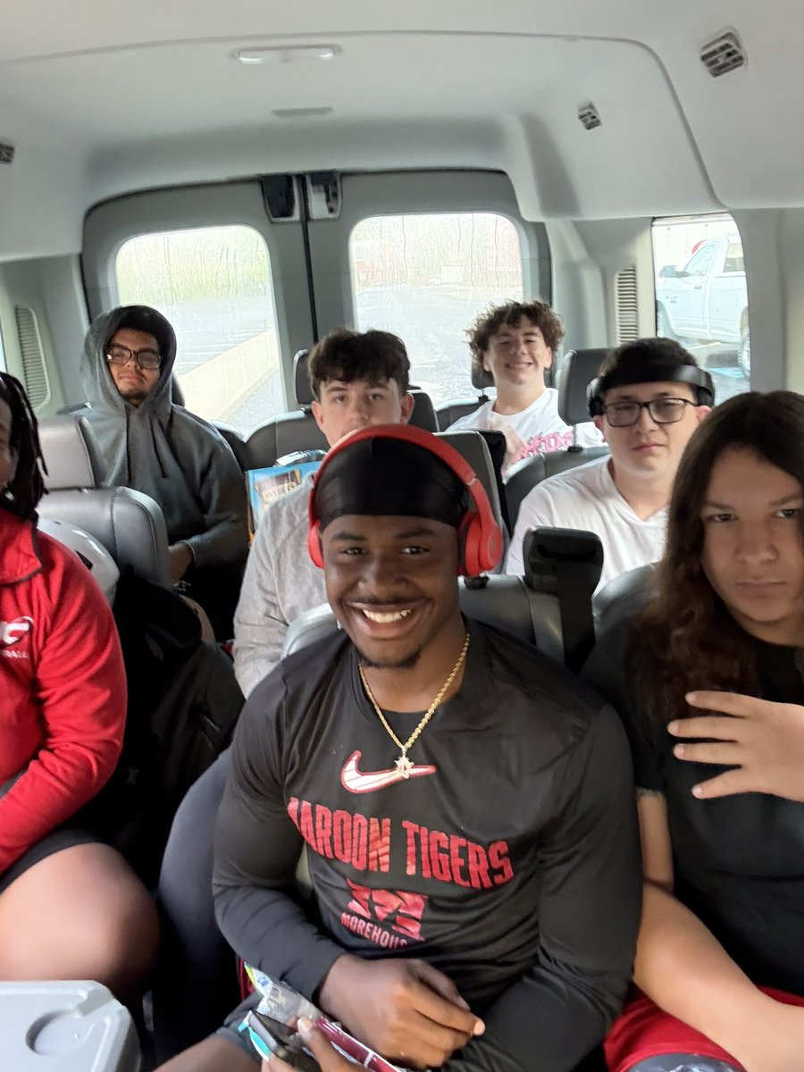 Coach Mozzocio and our CANES Football Team at Ohio State! #ncasdproud