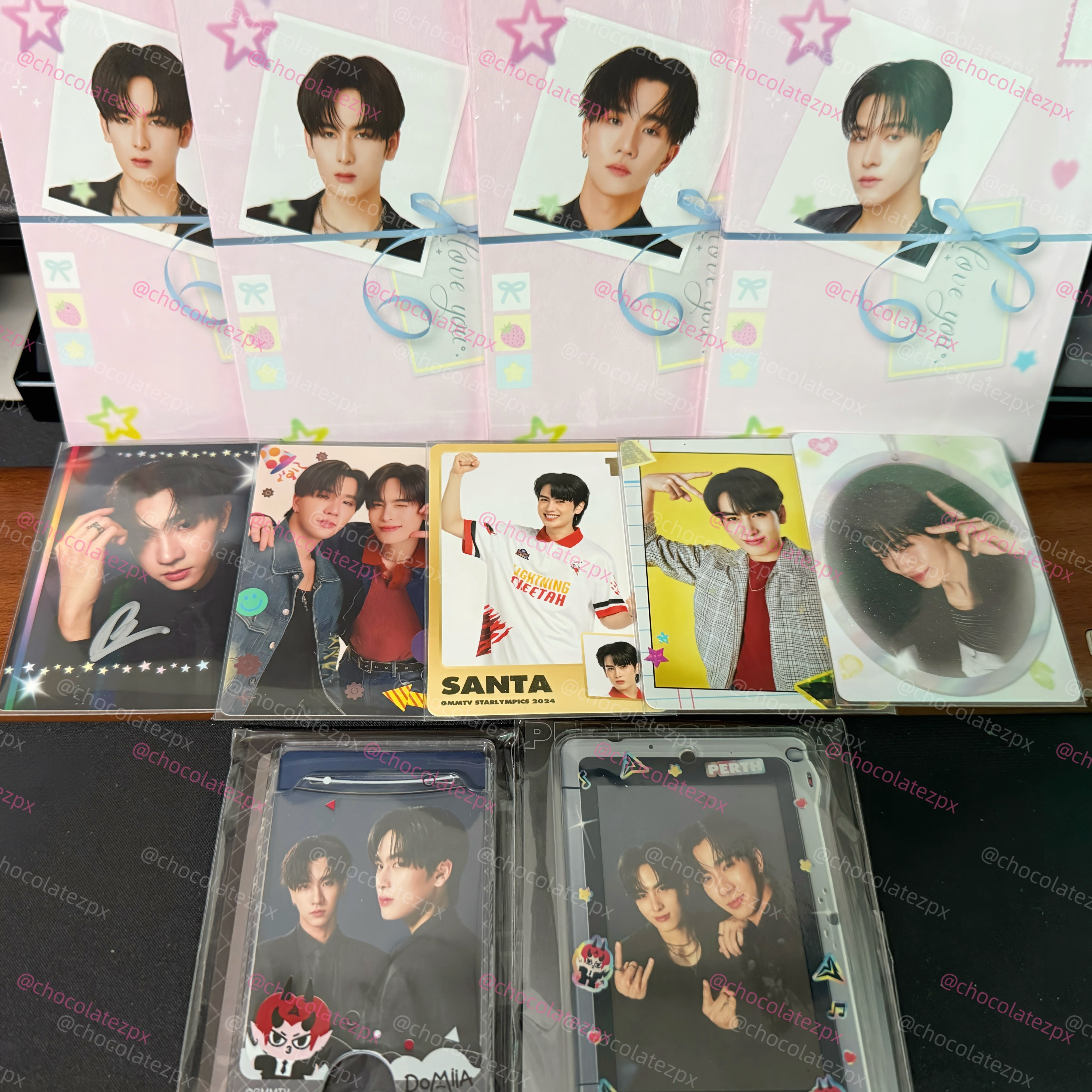 GMMTV MINI PHOTOSET PerthSanta Mini photo set Perthsanta #lol