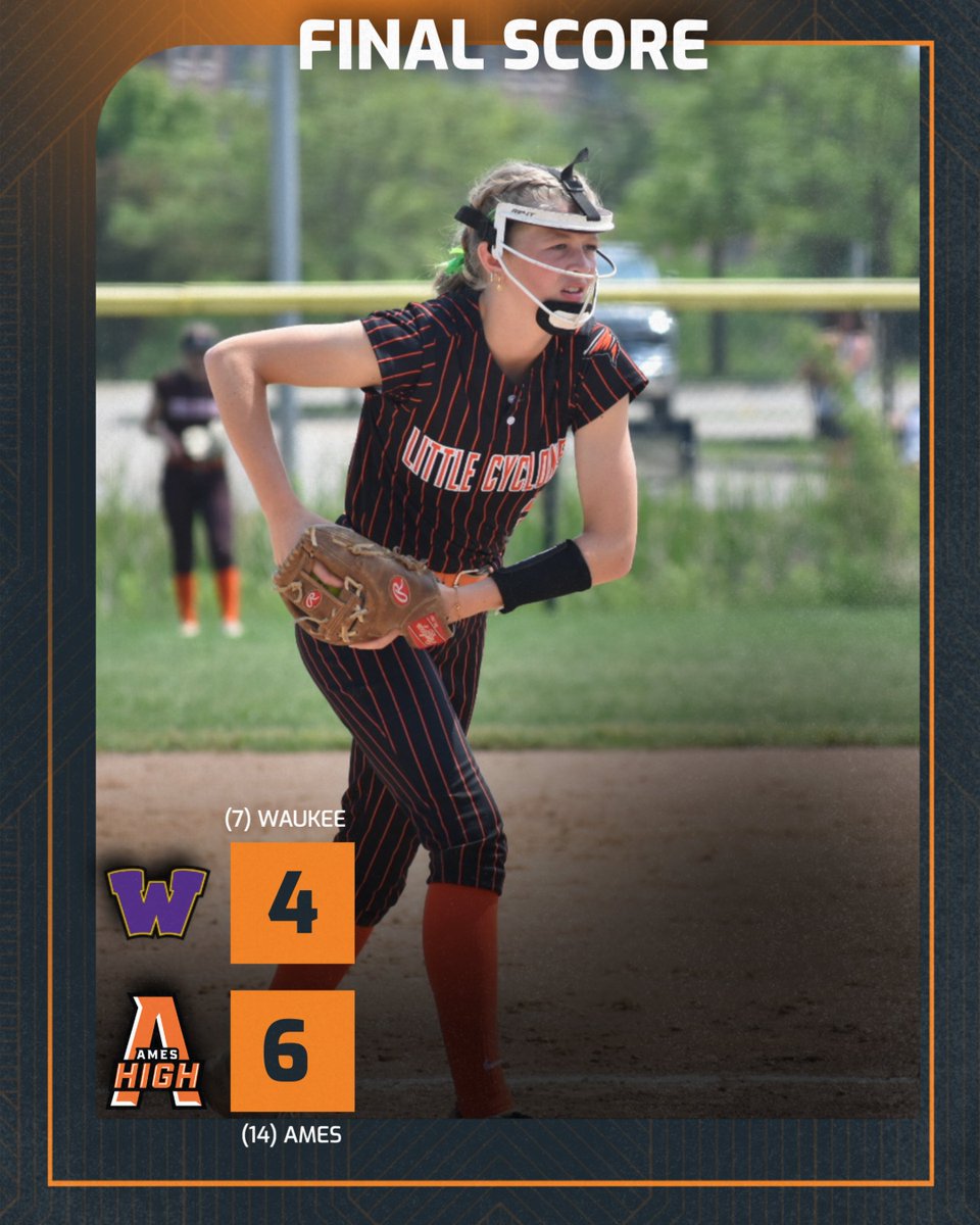 Ames holds off No. 7 Waukee to take game 1 but fall short in game 2 of the doubleheader.