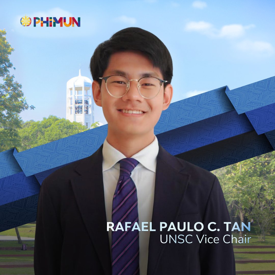 OfficialPHIMUN's tweet photo. Delegate, are you ready to tackle the world’s toughest security challenges?

Know more about the PHIMUN 2025 Board of Dais at https://t.co/5cj5UhBLrd.

☀️💙❤️ 
#PHIMUN2025 https://t.co/d29CTi8nVE