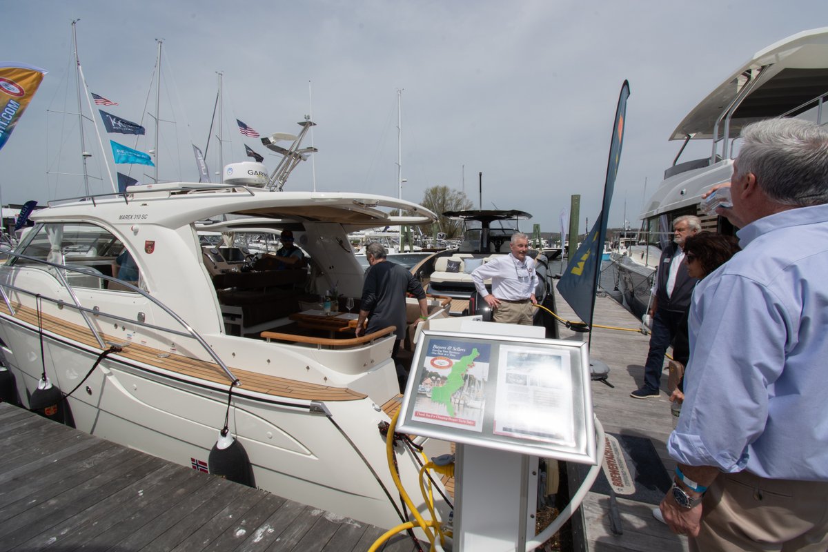 CSpringBoatShow's tweet image. $17K raised for Sails Up 4 Cancer!⛵️The 9th Annual #CTSpringBoatShow brought 70 boats, 40+ exhibitors &amp;amp; big community spirit—rain or shine. Huge thanks to all who supported! Read more: ctspringboatshow.com/news/17000-rai… #BoatingForACause