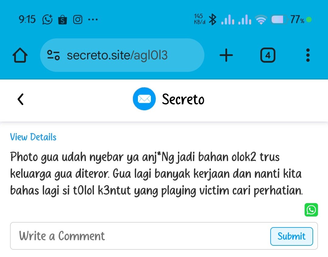 tiramisukeik_'s tweet photo. @EnvioASMR bang gw dah lama ga mantau kasus lu. Trus gw ngecek secreto katanya lu sibuk ya? Sibuk banget bang sampe awal APRIL gabisa kasi penjelasan? Lu tau ga bang, privacy lu kesebar tuh bukan skarang² ini doang. Cuma makin parah gegara kelakuan lu🤸🏻‍♀️ https://t.co/jjkYtXsV3Q