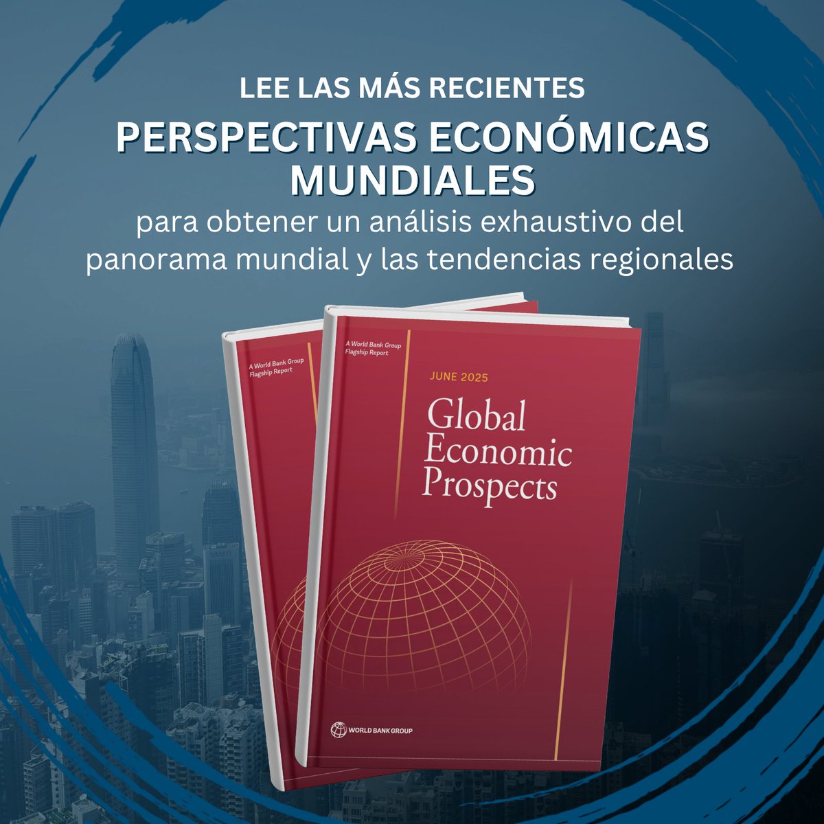 En el informe Perspectivas económicas mundiales de junio se prevé que el crecimiento mundial se desacelerará al 2,3 % en 2025, el ritmo más débil desde 2008 sin considerar las recesiones. La economía de Argentina crecerá un 5,5 % en 2025
➡️ wrld.bg/N3FS50W7uAe