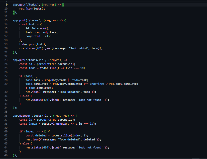 aadi_7375's tweet image. Day 17⚡
Android Dev: Skipped today
DSA: Wrapped up Singly LL concepts and solved 4 (2E 2M)
Express.js: Explored routing, middleware, query & body parsing, 404 handler, route grouping and finally stepped into REST APIs with GET, POST, PUT, DELETE
#100DaysOfCode #DSA #RESTfulAPI