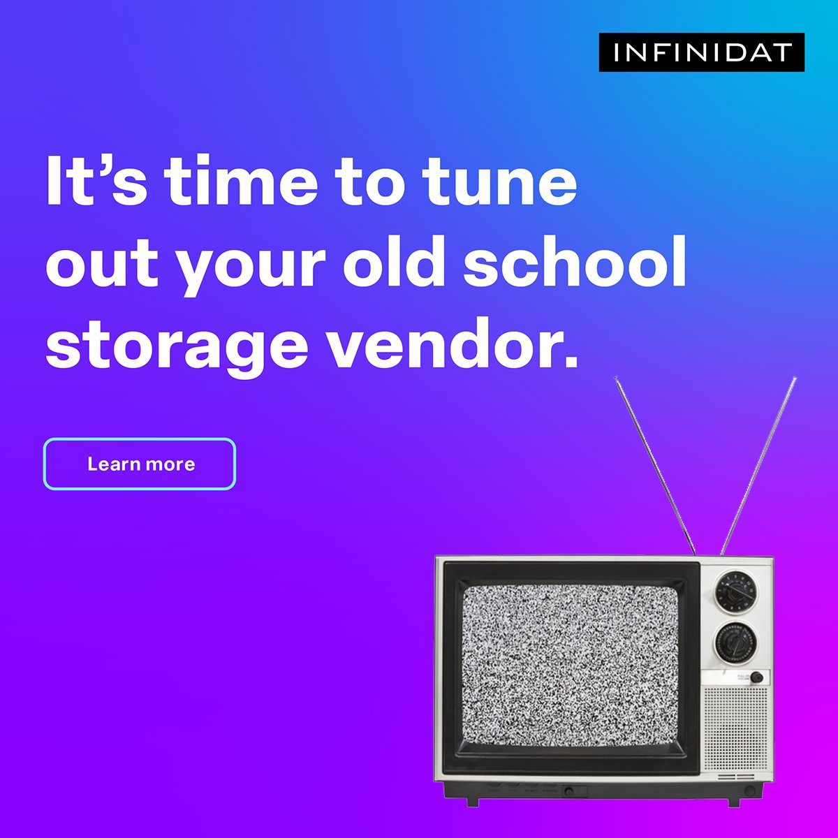 Is it time for a change? Infinidat wants to know: Why is your enterprise thinking of switching storage vendors? okt.to/W2Viyg