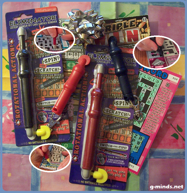 LotteryScratchr's tweet photo. #Wrap one up with a #ScratchCard or two!
--> https://t.co/Bs5QcJuLUn
#ELIMINATOR & #sWINdler #Lottery #Scratchers #Tools
#Useful #Cool #FathersDayGifts
#Birthday #Family #Friends #CoWorkers GiftYourself #Adult #Toys #Games #Play #Party #AnyOccasion ...#Lotto #Fun #UniqueGifts https://t.co/xc5TWdRlnu