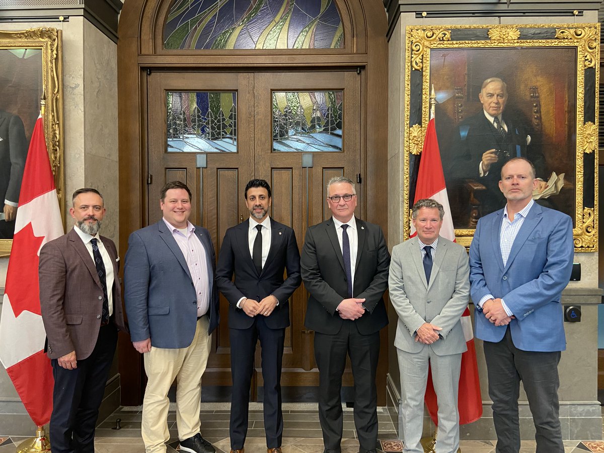 Canadian Meat Council (@cmccvc) on Twitter photo Thank you to Minister <a href="/CornwallHeath/">Heath MacDonald</a> and Minister <a href="/MSidhuLiberal/">Maninder Sidhu</a> for taking the time to meet with us to discuss trade with China — a critical market for Canada's red meat sector. Thank you to Minister <a href="/CornwallHeath/">Heath MacDonald</a> and Minister <a href="/MSidhuLiberal/">Maninder Sidhu</a> for taking the time to meet with us to discuss trade with China — a critical market for Canada's red meat sector.