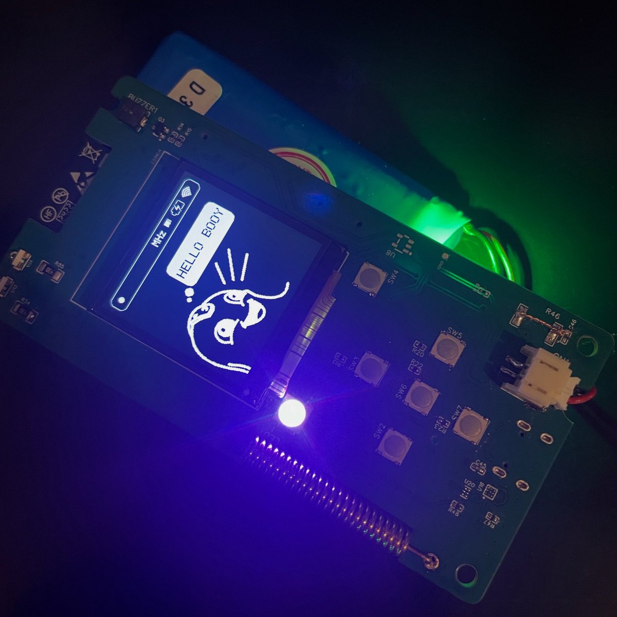 vinp2205's tweet image. first prototype of the high boy #highboy @highcode_br