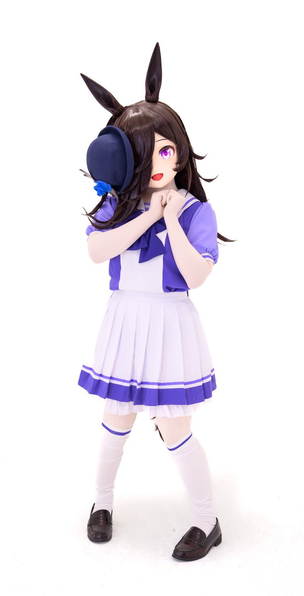 "午後もよろしくお願いします！
えへへ、お兄さまとのトレーニング
楽しみだなぁ…。"💕

📸:<a href="/koba_kig/">コバ</a> 

#kig_dollS2 #ウマ娘 #umamusume #着ぐるみ