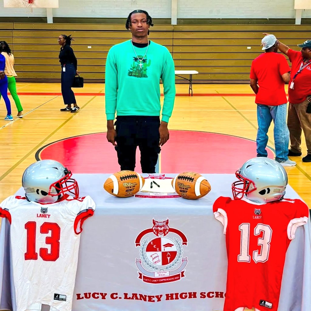 Anthony Wilson 6'3" (TE/DT) from Laney High School Augusta, GA signed with Lane College.