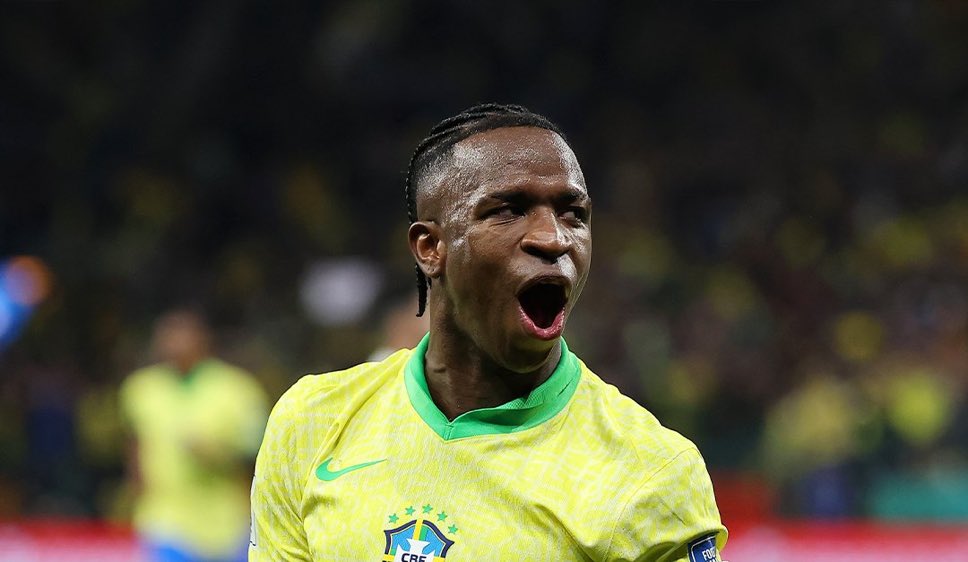 🚨فينيسوس جونيور يغادر د78 بعد أن سجل هدف المباراة الوحيد